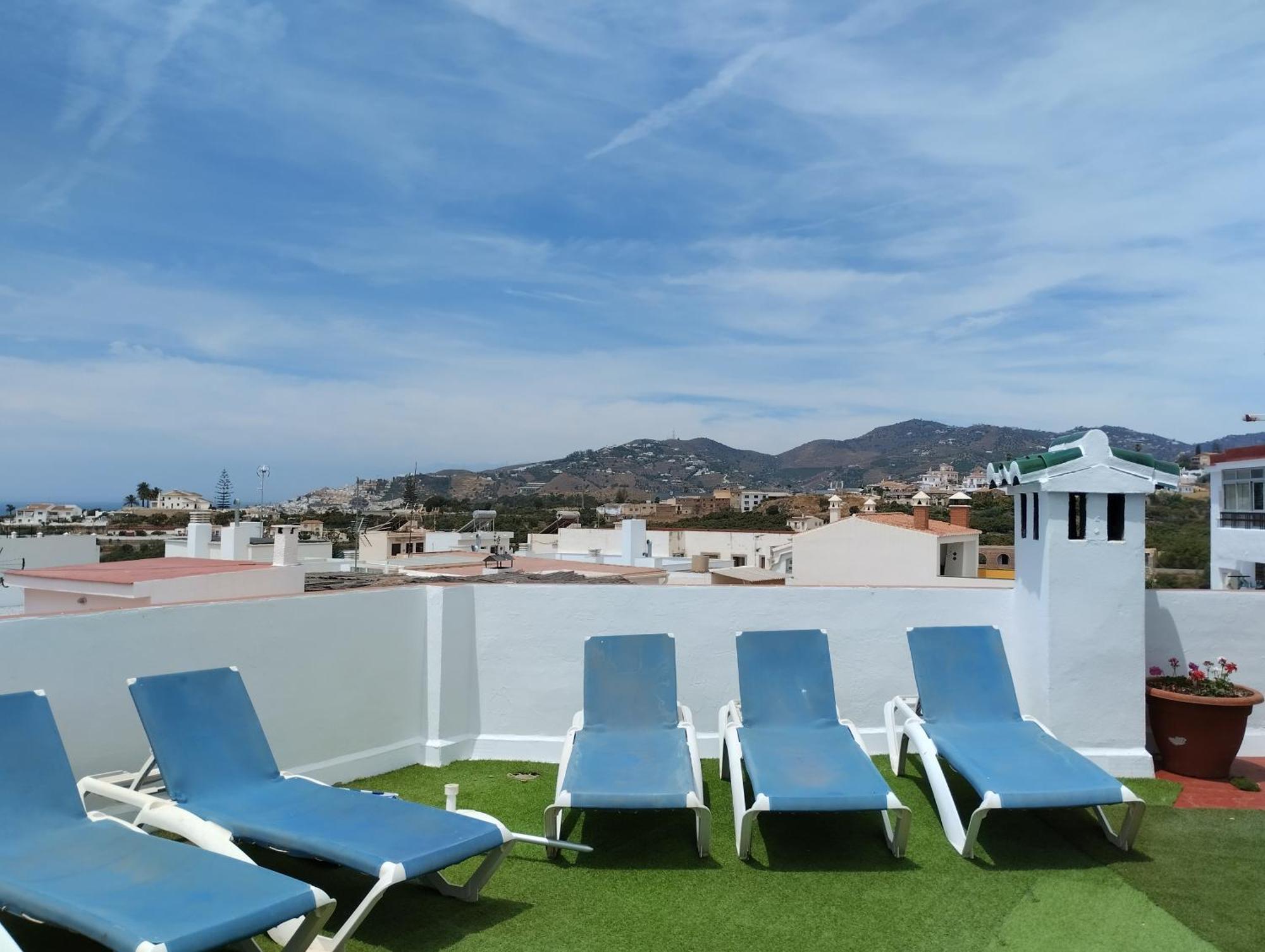 Casa Con Terraza Privada Villa Nerja Buitenkant foto