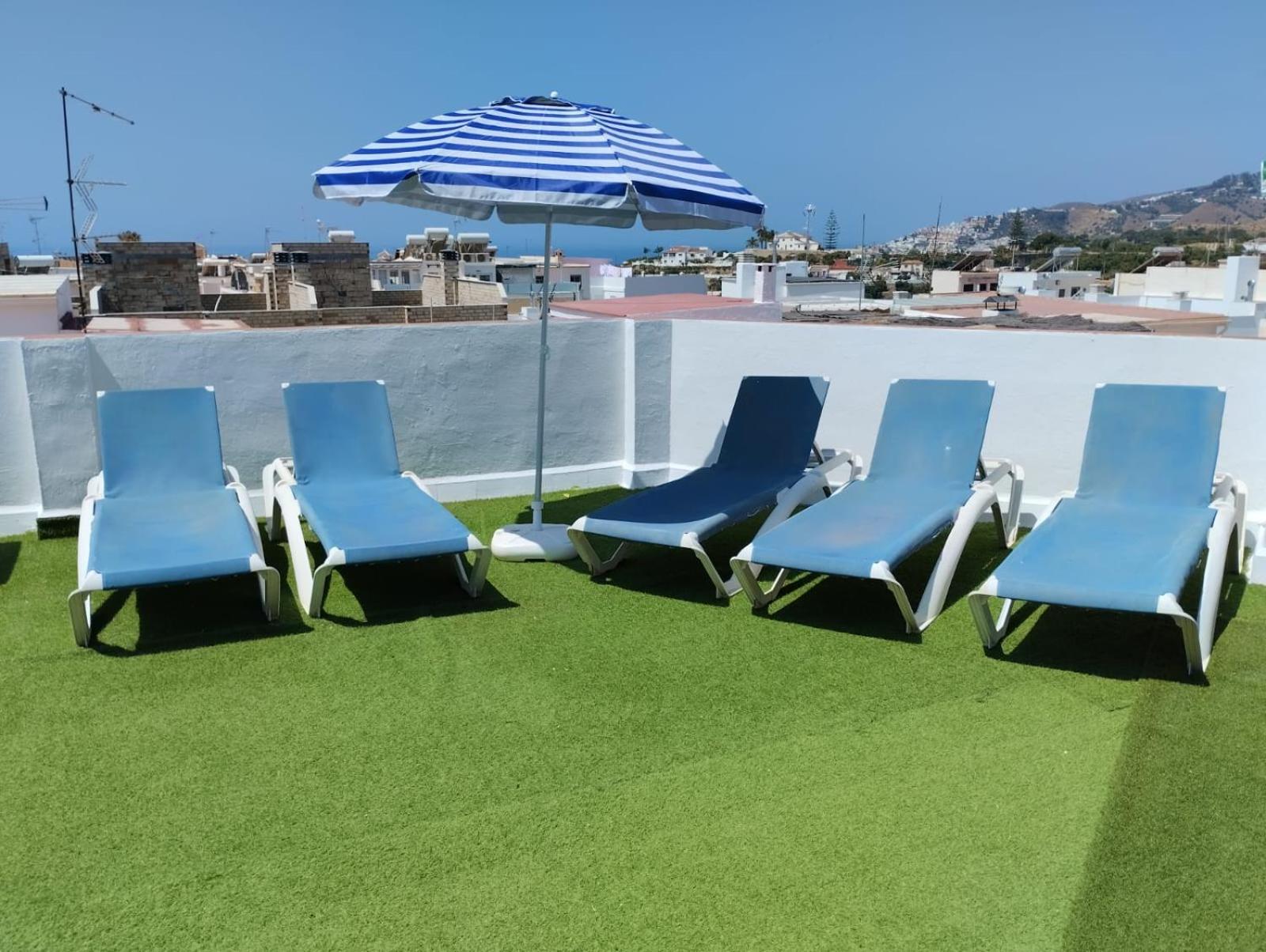 Casa Con Terraza Privada Villa Nerja Buitenkant foto