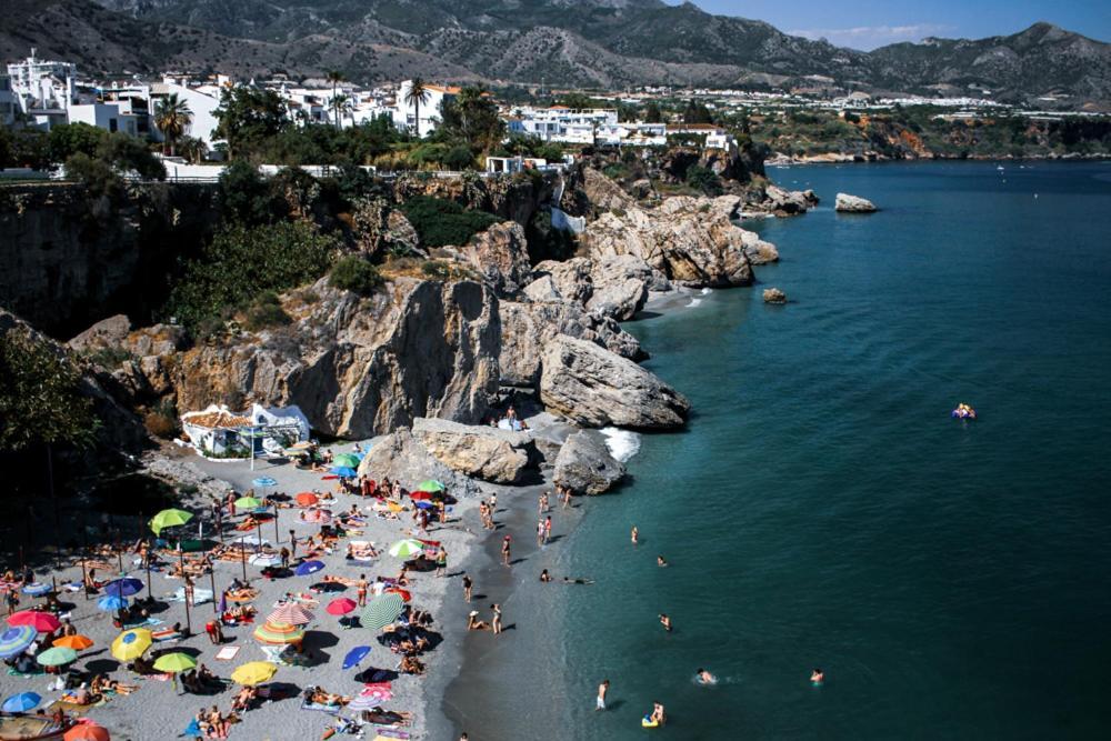 Casa Con Terraza Privada Villa Nerja Buitenkant foto