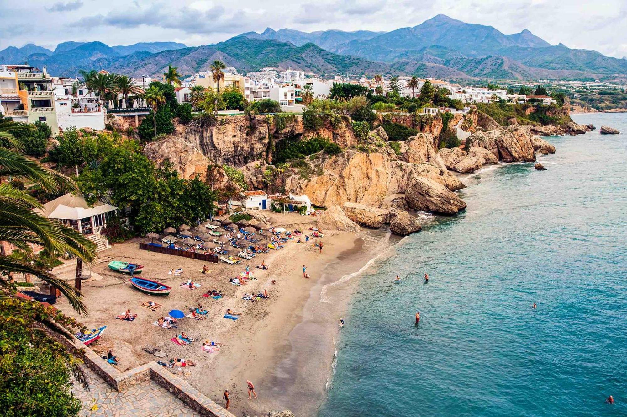 Casa Con Terraza Privada Villa Nerja Buitenkant foto